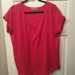 Pleione rolled sleeve blouse